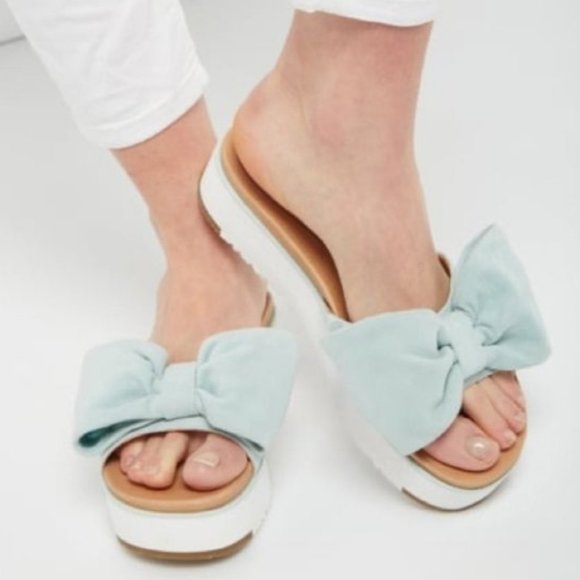 ugg bow slides